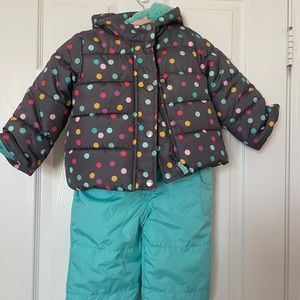 Carters snow suit 24 months. Used once